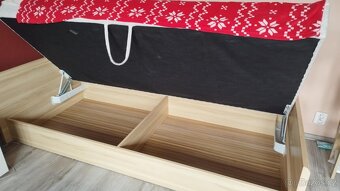 Postel s úložným prostorem - 2