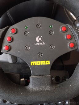 Logitech - edice Momo racing , volant a pedály na PC - 2