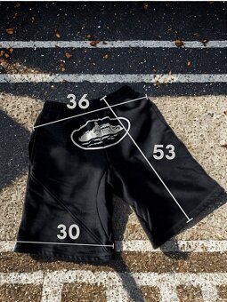 Corteiz Šortky Černé / Shorts Black M - 2