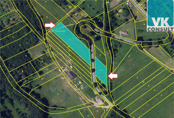 Šebetov - prodej hospodářských pozemků 10 702 m2 - 2