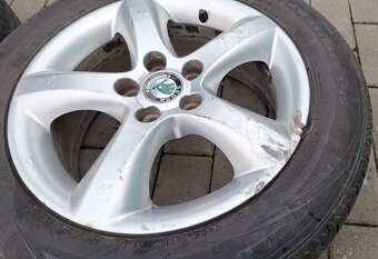 Originální disky Škoda Fabia II 5x100 15" - 2