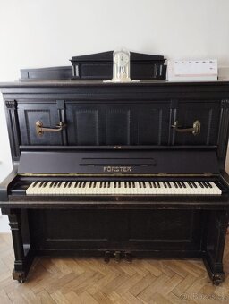 Prodám vemi dobré piano Förster - 2
