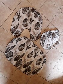 koupelnové a WC předložky - sada - 2