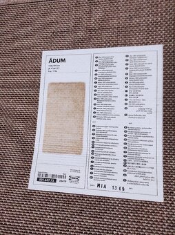 Béžový koberec IKEA - 2