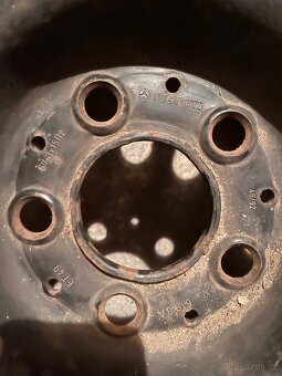 Plechové disky Mercedes R15 - 2