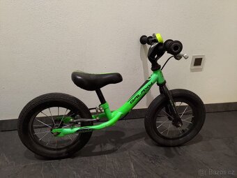 Dětské odrážedlo Kosmík Galaxy 12" zelené - 2