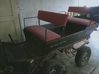 Prodám bryčku, vůz za koně, kočár - 2