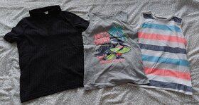 Tričko, nátělník vel. 122-152, košile vel. 146-152 - 2