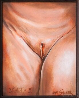 Ján Saudek(1935-)-Michelle B - 2