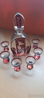 Likerova souprava Art Deco - 2