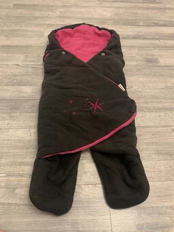 Prodám fusaky, zavinovačky, spací pytle a deku - 2