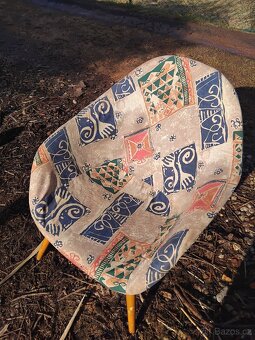 Retro skořepinová křesla - 2