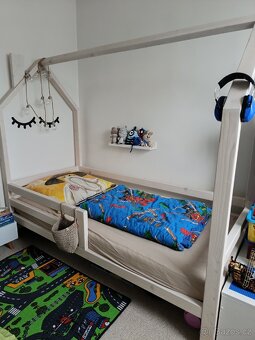 Dětská postel s matrací 90x200 - 2