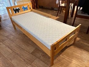 Dětská postel IKEA Kritter z masivu 160x70 cm - 2