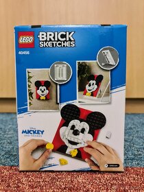 LEGO Brick Sketches 40456 - Myšák Mickey - 2