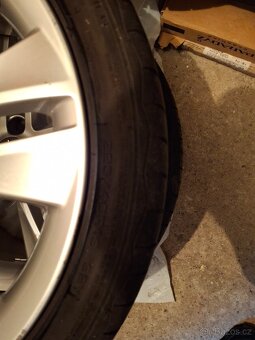 Hliníková kola s pneu 4Ks (Opel Meriva) 225/40 R18 - 2