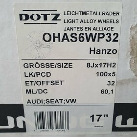 Alu kola R17 5x100 - 2