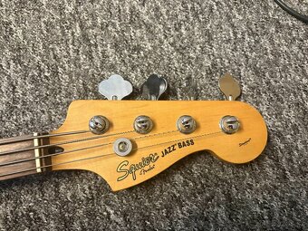 Baskytara Squier Standard Jazz Bass Black Sparkle - 2