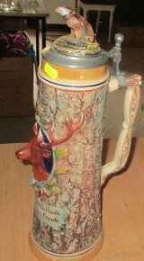KORBEL VELKÝ , CÍN VÍČKO VEL. 44 CM - 2