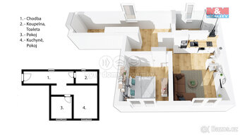 Prodej bytu 2+kk, 59 m², Trutnov, ul. Švábenicova - 2