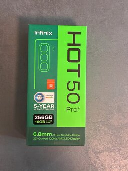 Infinix Hot 50 Pro+ 8/256 GB, nový, nepoužívaný - TOP cena - 2