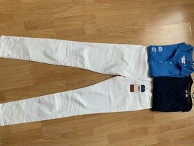 Nove bile kalhoty,dziny zn.Tommy Hilfiger vel.28/34 - 2