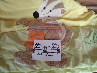 Prodám Mantinel do dětské postýlky, atd.v popisu 9 x foto - 2