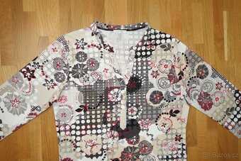 Dámská halenka/ tunika s 3/4 rukávem vel. 38/40 - 2