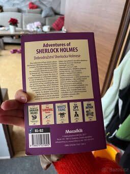 Česko-anglická kniha Sherlock Holmes - 2