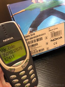Nokia 3310 - krabicovka Eurotel se zárukou - 2