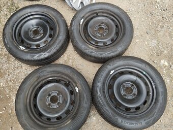ocelová kola Ford 6x15 4x108 et37,5+letní 195/60/15 - 2