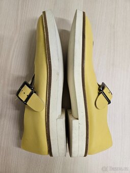 Prodám pánské žluté kožené sandály vel. 44-44 1/2 - 2