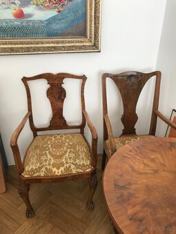 Starožitné křeslo 4ks - 2