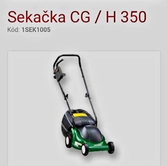 Elektrická sekačka GGP Italy  900W, NOVÁ - 2