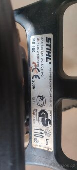 Motorová pila stihl MS 180 - 2