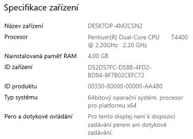▼Acer Aspire 5732Z - 15,6" / Pentium T4400 / 4GB / ZÁR▼ - 2