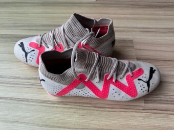 Super cena DĚTSKÉ KOPAČKY PUMA - EUR 35 - lehce použité - 2
