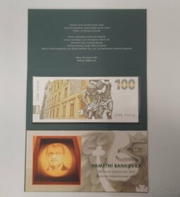 Bankovka 100kč Karel Engliš 2022 - 2