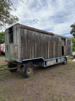 Maringotka 7m x 2,4m vhodná na rekonstrukci - 2