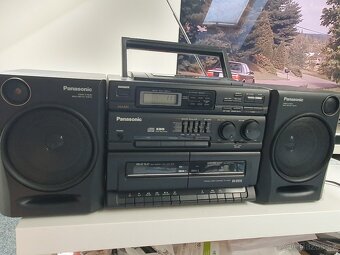 Panasonic RX-DT610 Boombox rok 1995 plně funkční - 2