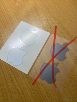 Apple Originální Nálepky Top Stav 2ks - 2