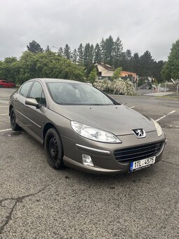 Peugeot 407 1.6 HDi, r. v. 2007, hnědá - 2