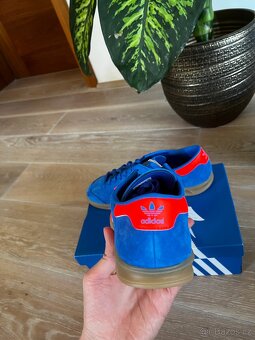Adidas Hamburg Bluebird/solar orange - 2
