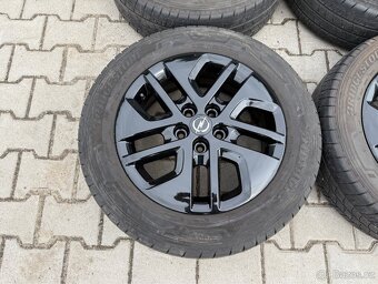 4x al kola 5x114.3 + pneu letní 215/60 R17C - 2