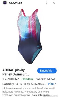 Adidas plavky S - 2