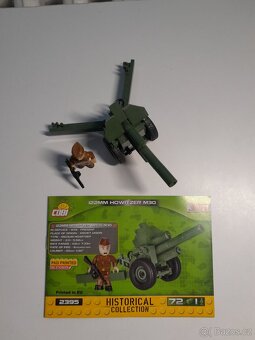 Lego Cobi 2395 sovětský kanón M-30 - 2