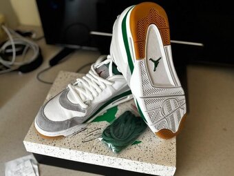 Air Jordan 4 RM White Pine Green - 2
