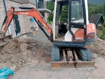Mini bagr kubota - 2