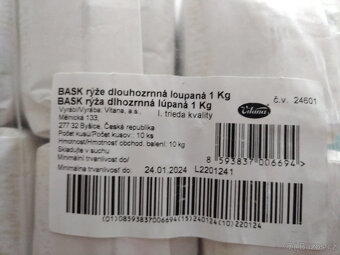 Rýže 15 kusů balení á 1 kg - 2