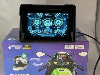 5” (12,7cm) Moto CarPlay/ android auto na motorku - 2